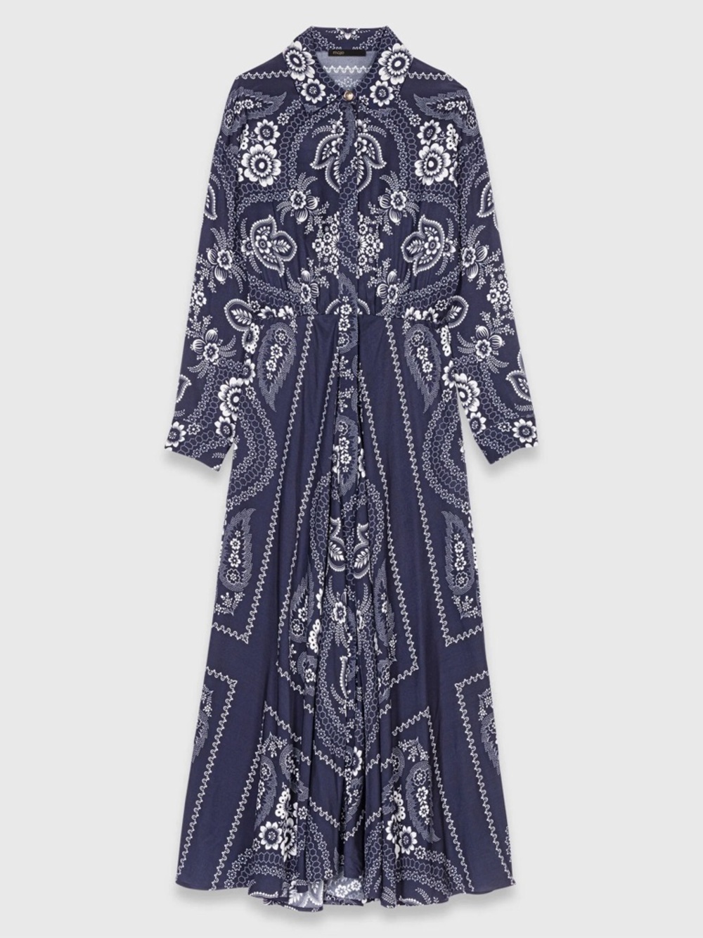 Maje Maxi bandana print dress - Picture 6 of 7